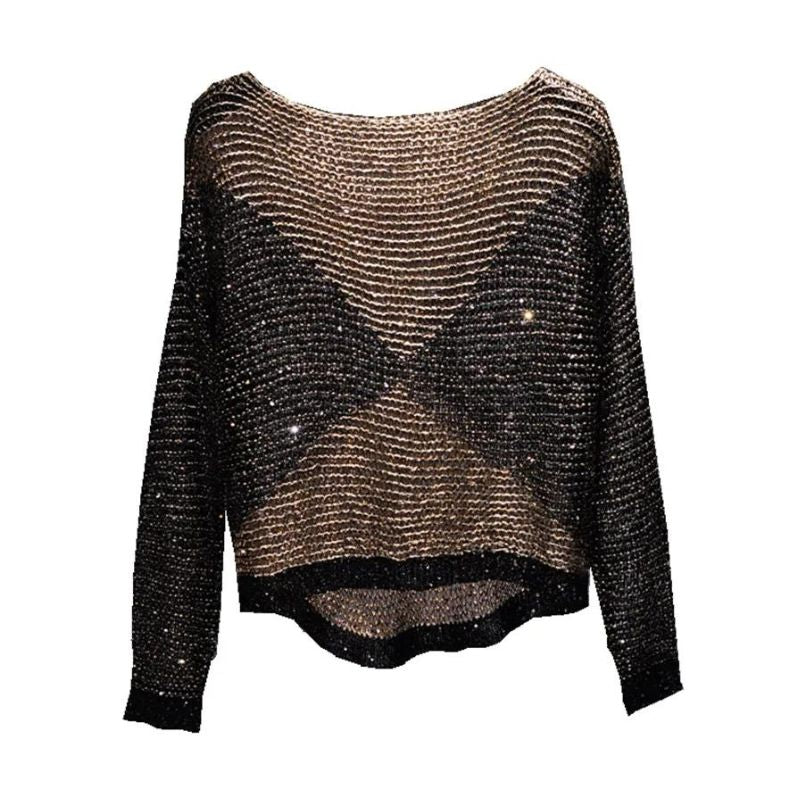Lange Glitter Trui