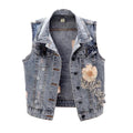 Mouwloze Spijker Gilet
