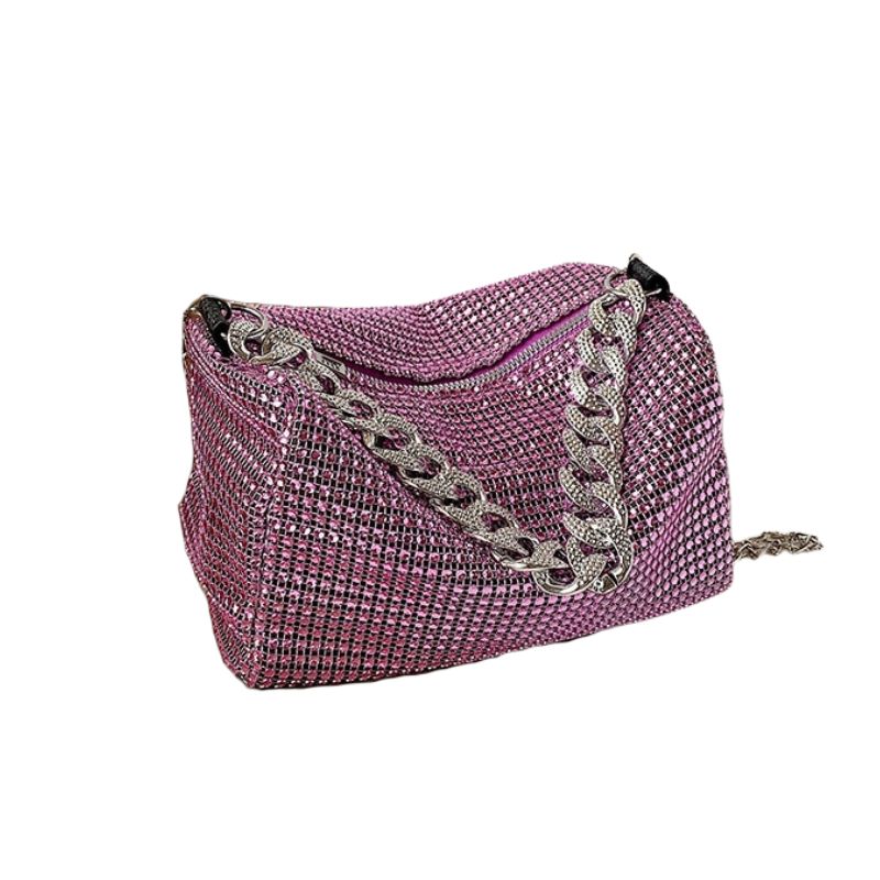 Paars Glitter Tasje