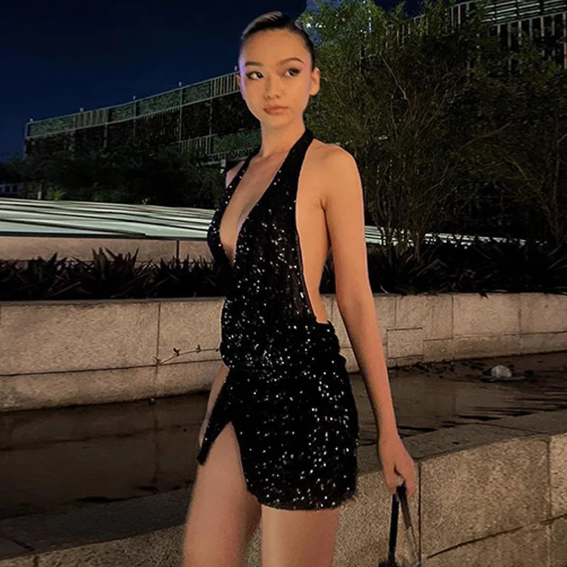 Sequin Mini Dress
