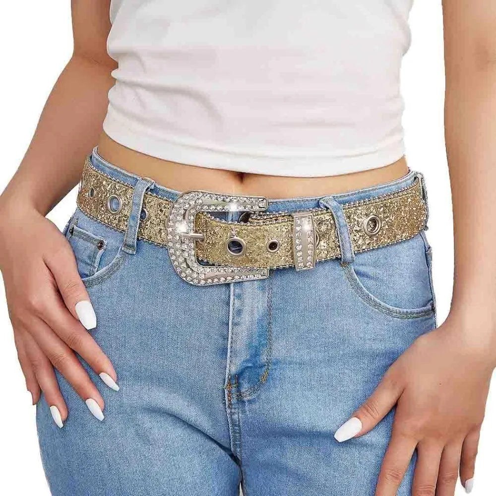 Riem Met Glitter Gesp