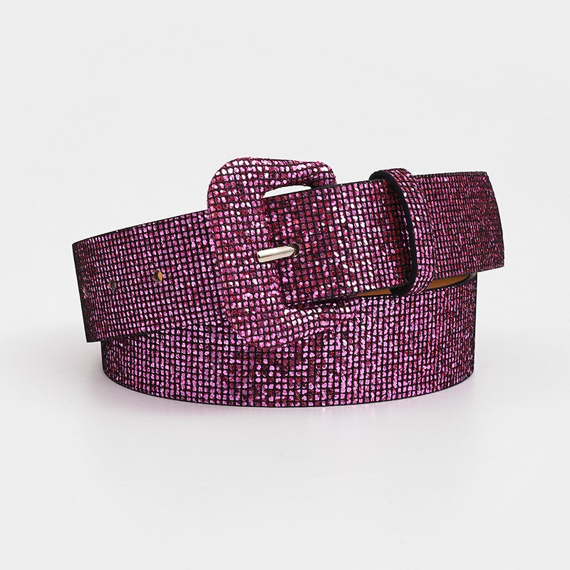 Red Glitter Belt