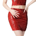 Rood Glitter Rokje