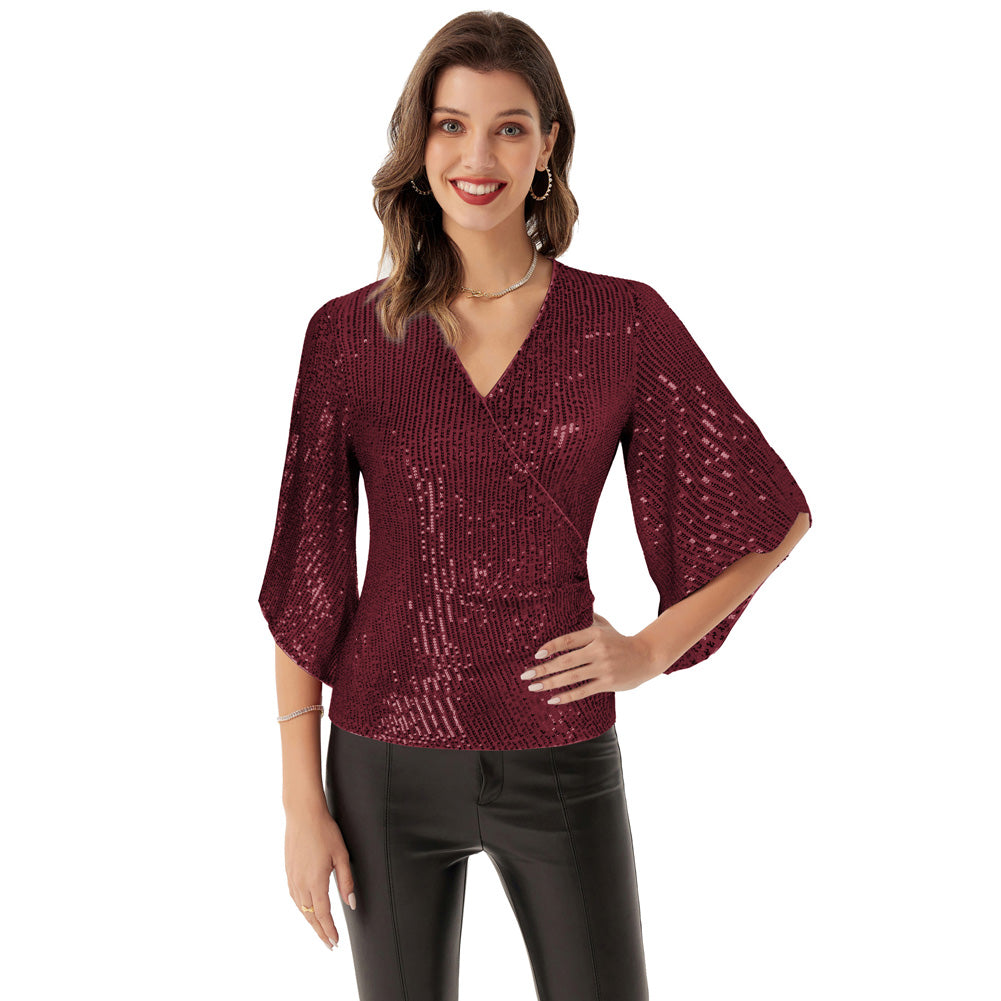 rood glitter shirt