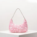Roze Glimmende Tas
