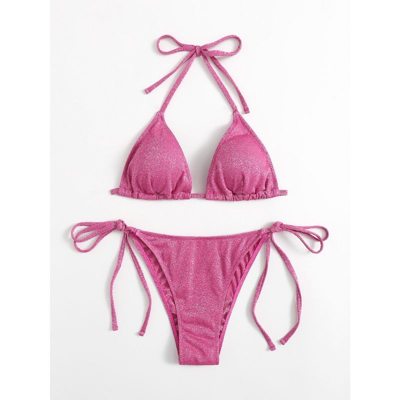 Roze Glitter Bikini