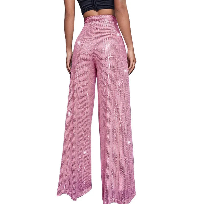 Roze Glitter Broek
