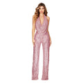Roze Glitter Jumpsuit