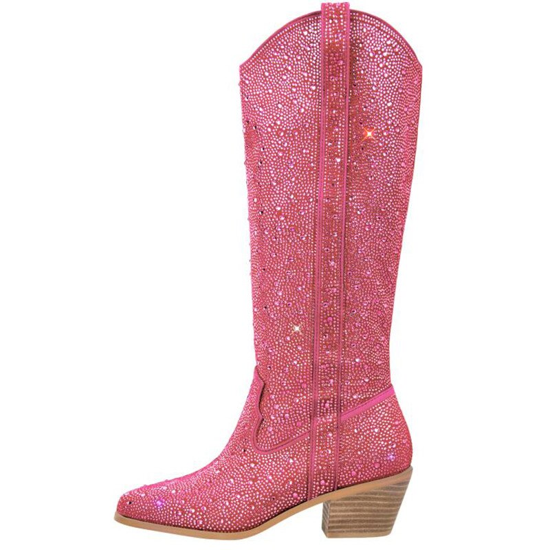 Roze Glitter Laarzen