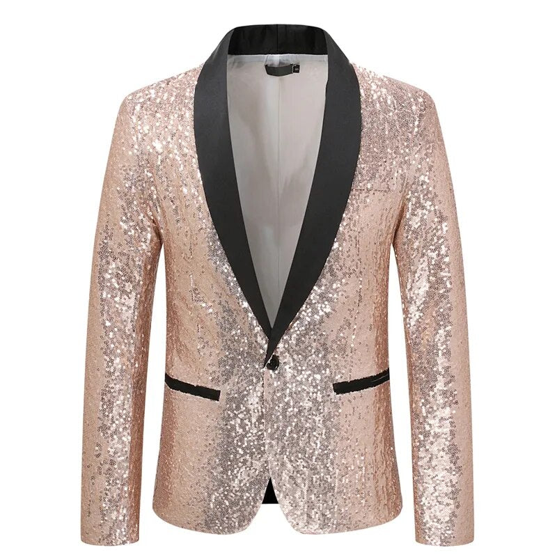 Roze Glitter Pak Heren