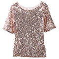 Roze Glitter Shirt Dames