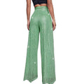 Groene Glitter Broek
