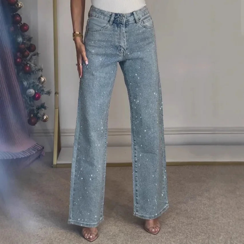 Glitter Broek Steentjes
