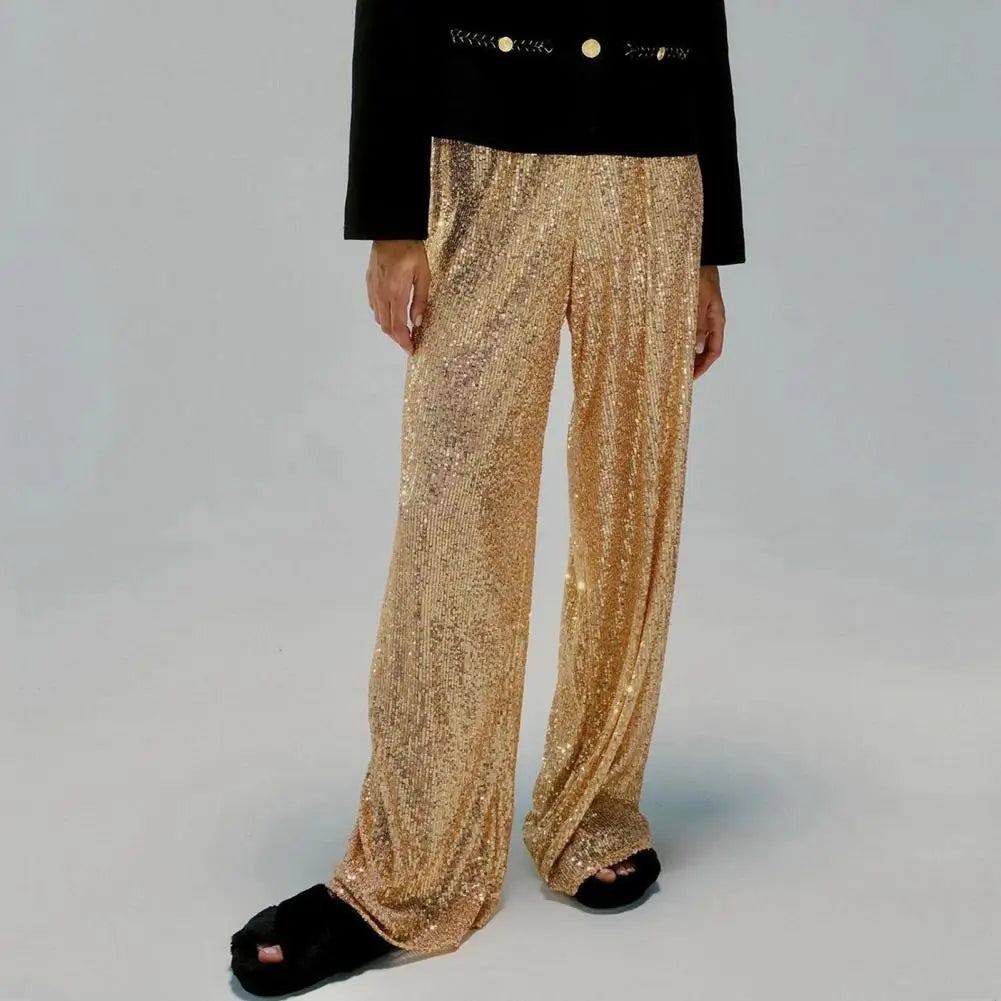 Gouden Glimmende Broek