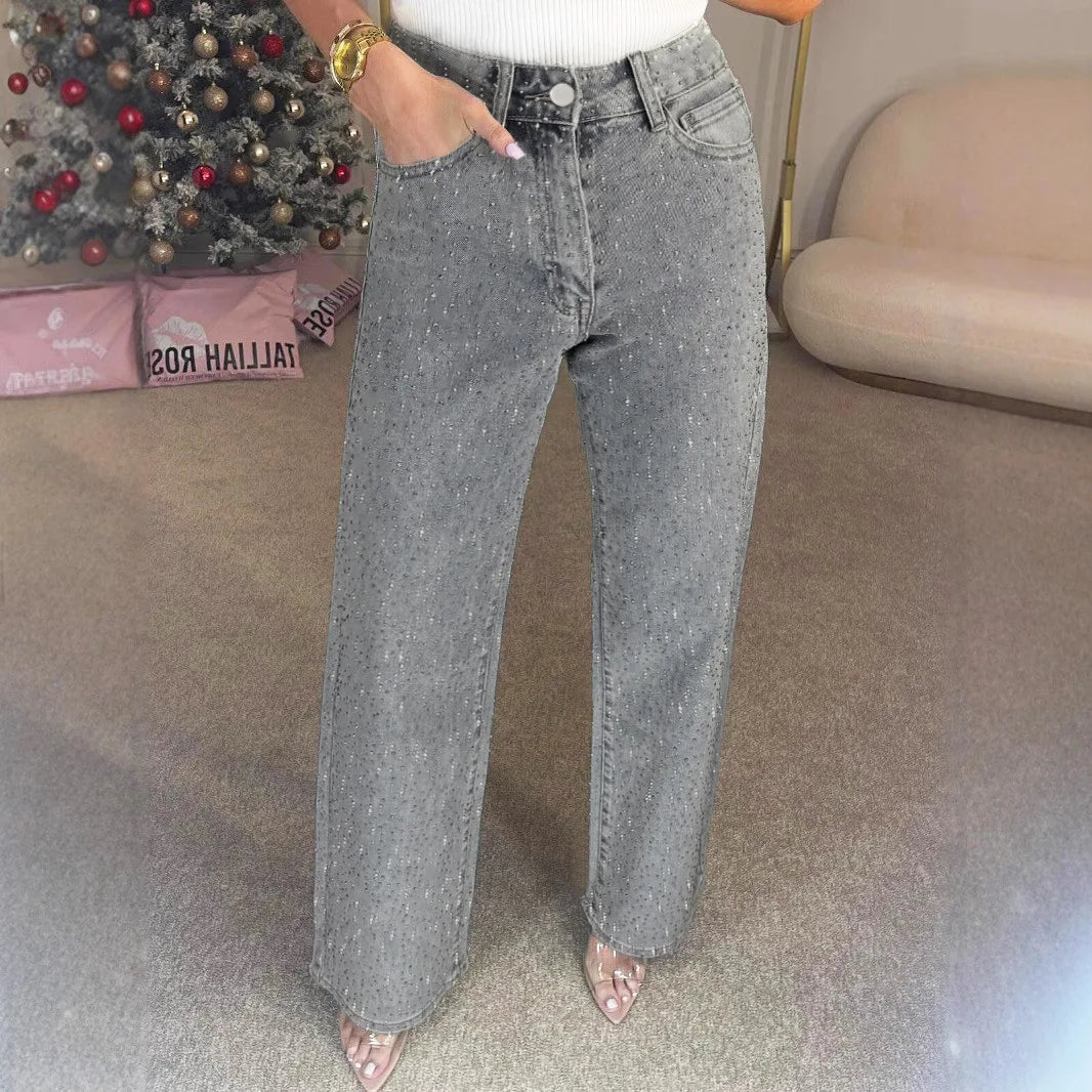 Glitter Broek Steentjes
