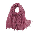 Sjaal Bordeaux Glitter