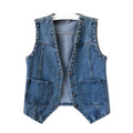Spijker Gilet Outfit