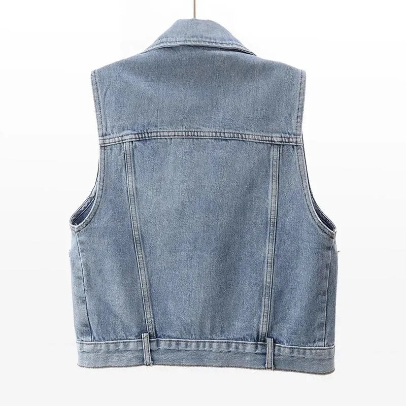 Spijker Gilet Top