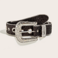 Strass Riem Zwart