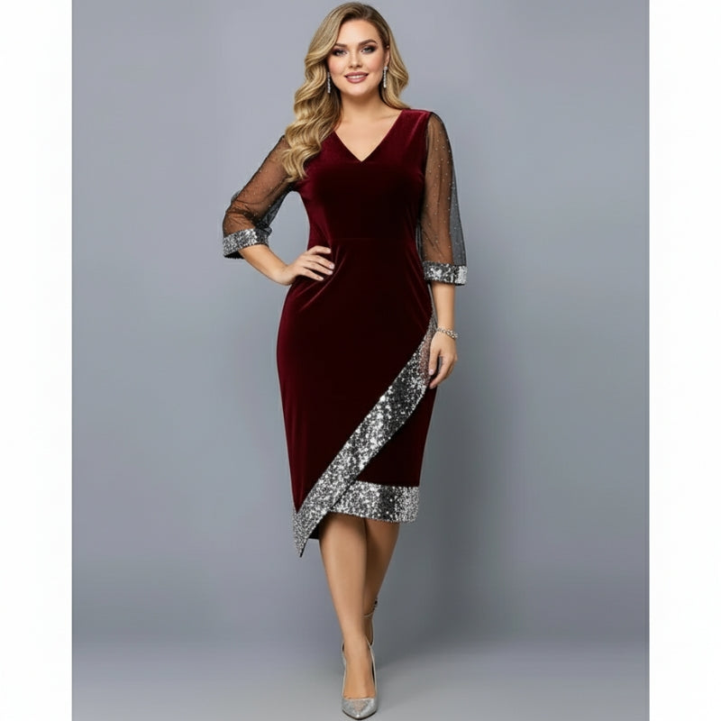 Velvet Glitter Dress