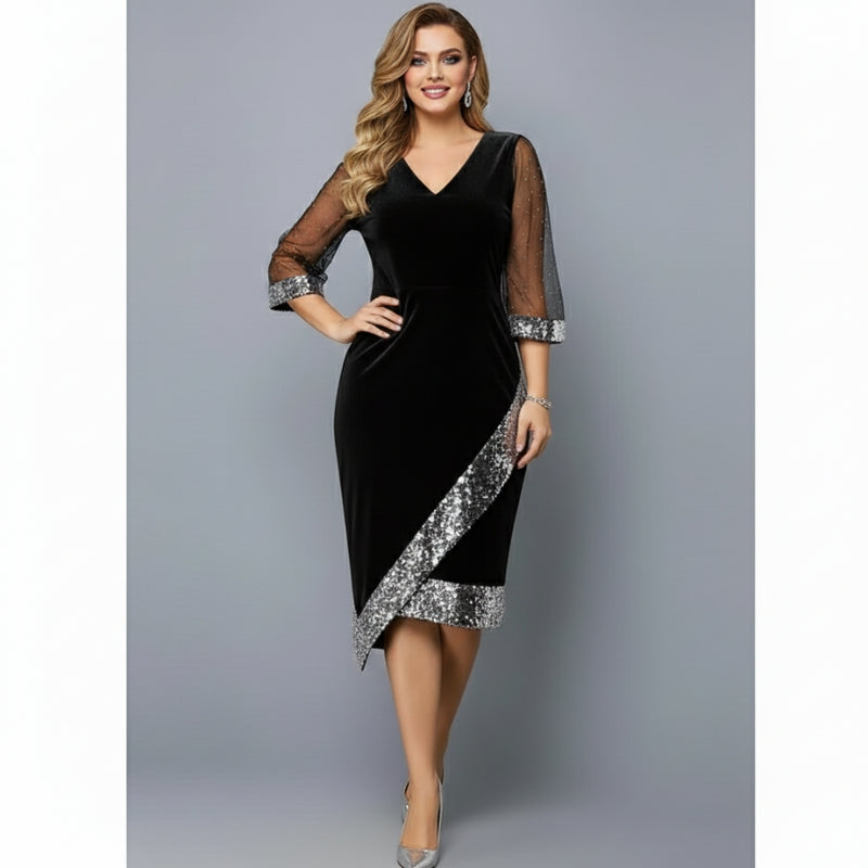 Velvet Glitter Dress