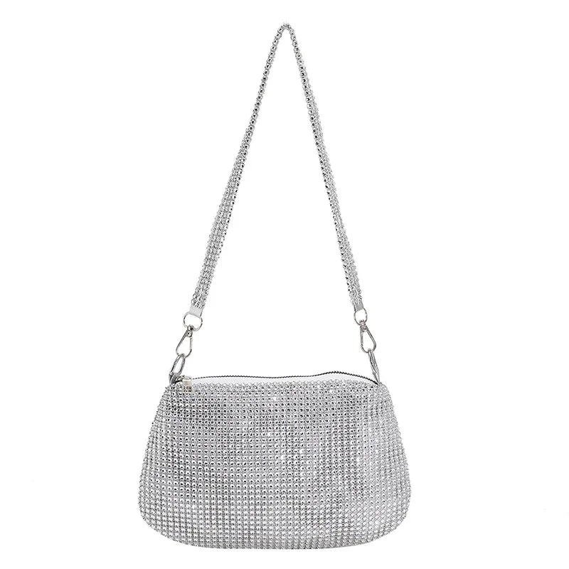 Witte Pailletten Tas