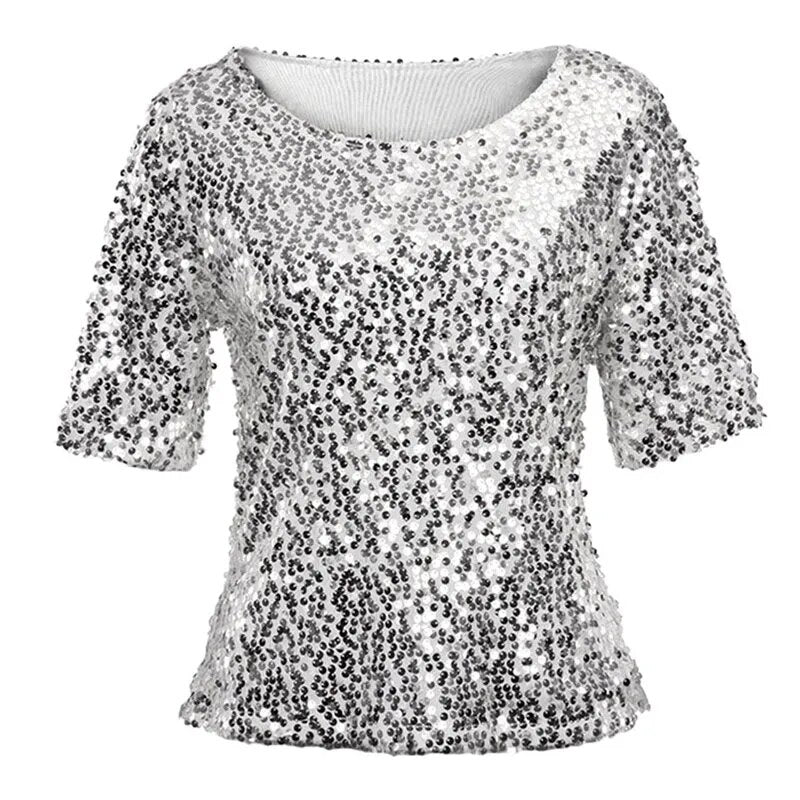 Silver Glitter Shirt
