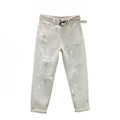 Zilveren Glitter Jeans