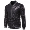 Zwart Glitter Jasje Heren