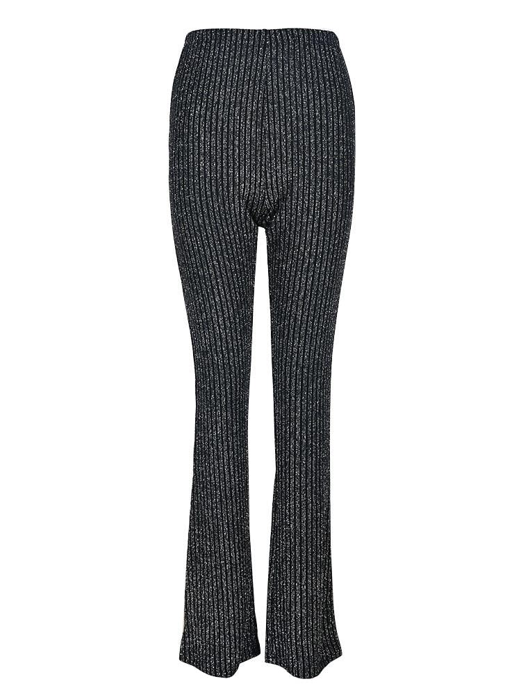 Zwarte Glitter Broek