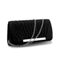 Zwarte Pailletten Clutch