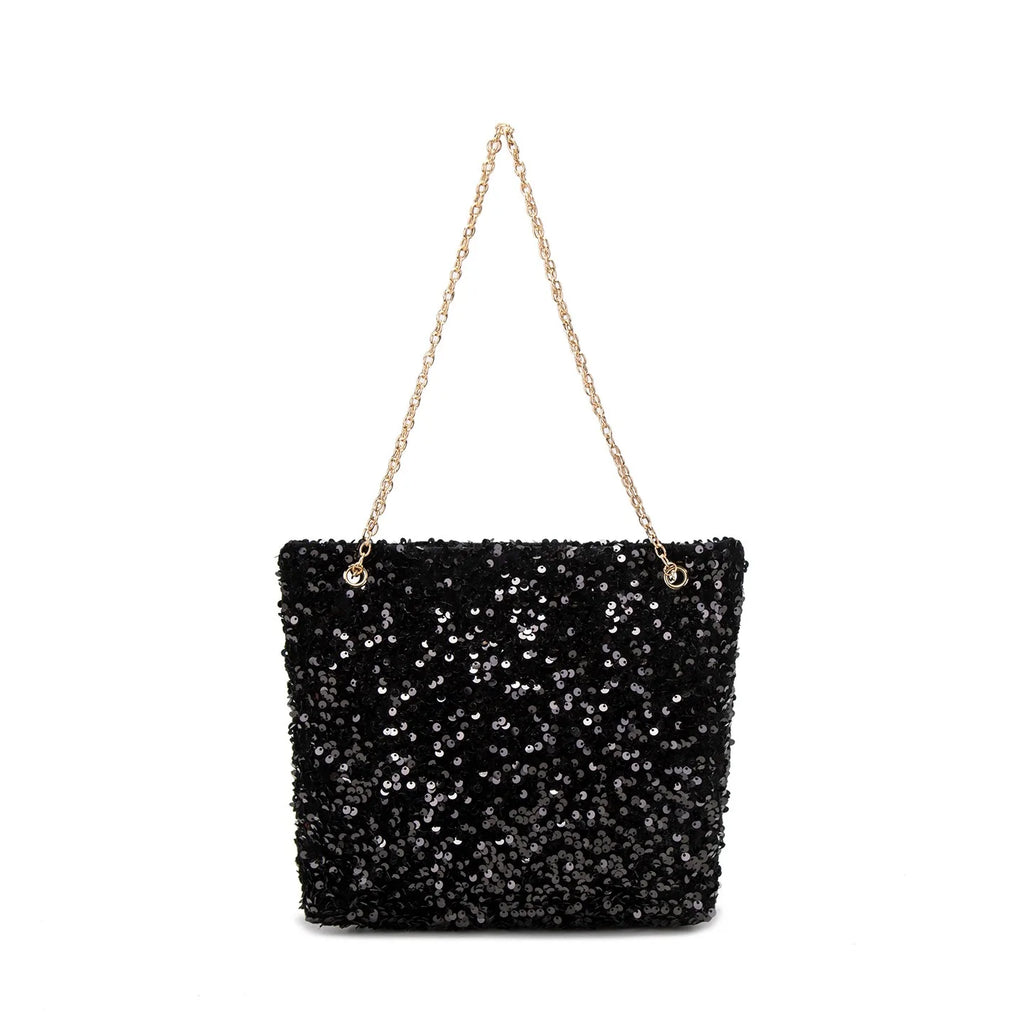 Zwarte Strass Tas
