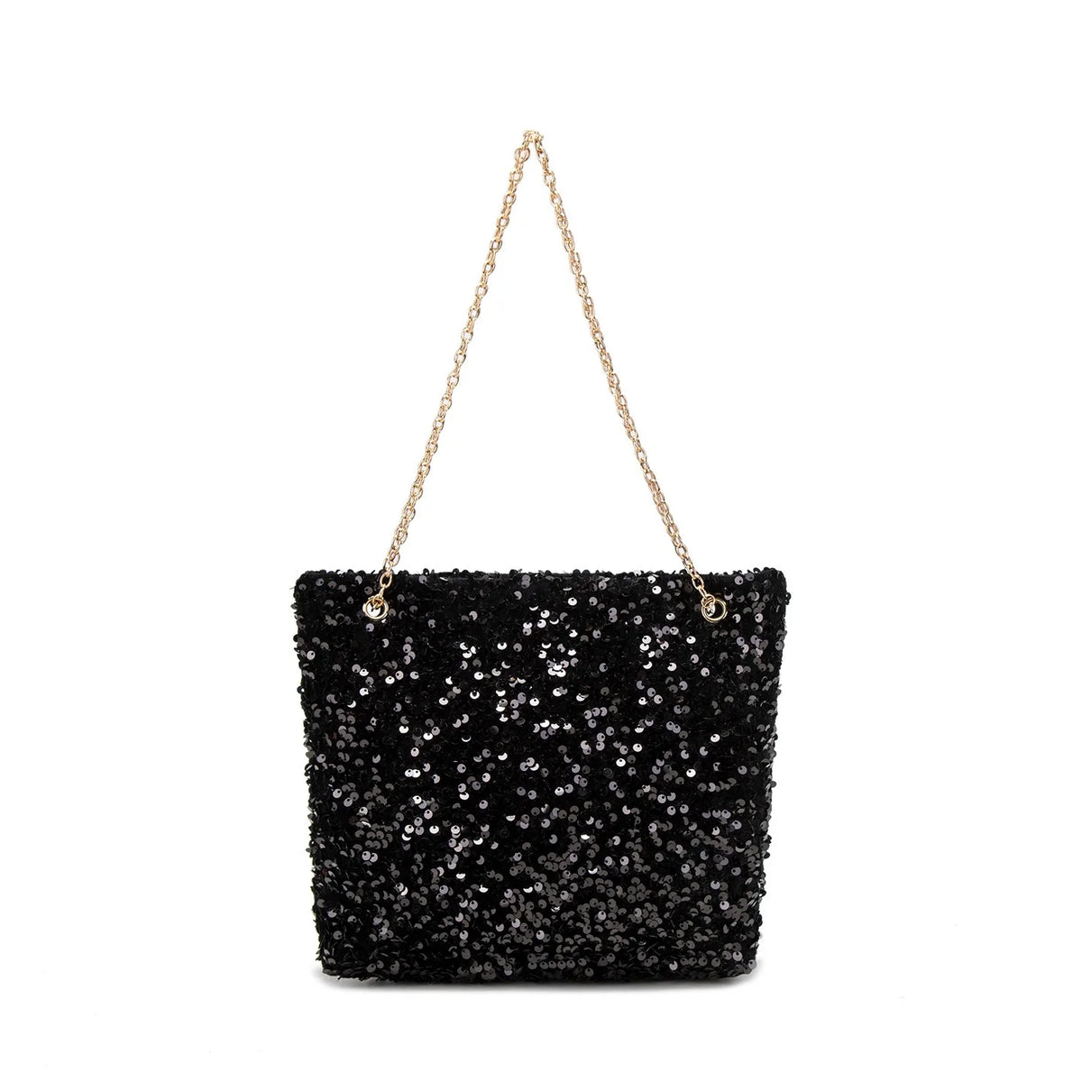 Zwarte Strass Tas