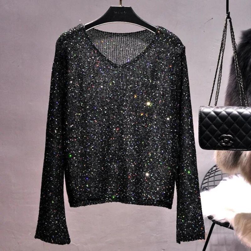 dames trui glitter