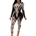feest jumpsuit glitter