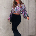 Feestelijke Blouse Glitter