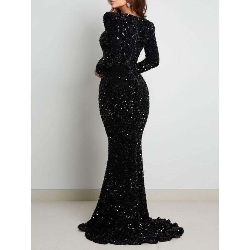 galajurk zwart met glitter