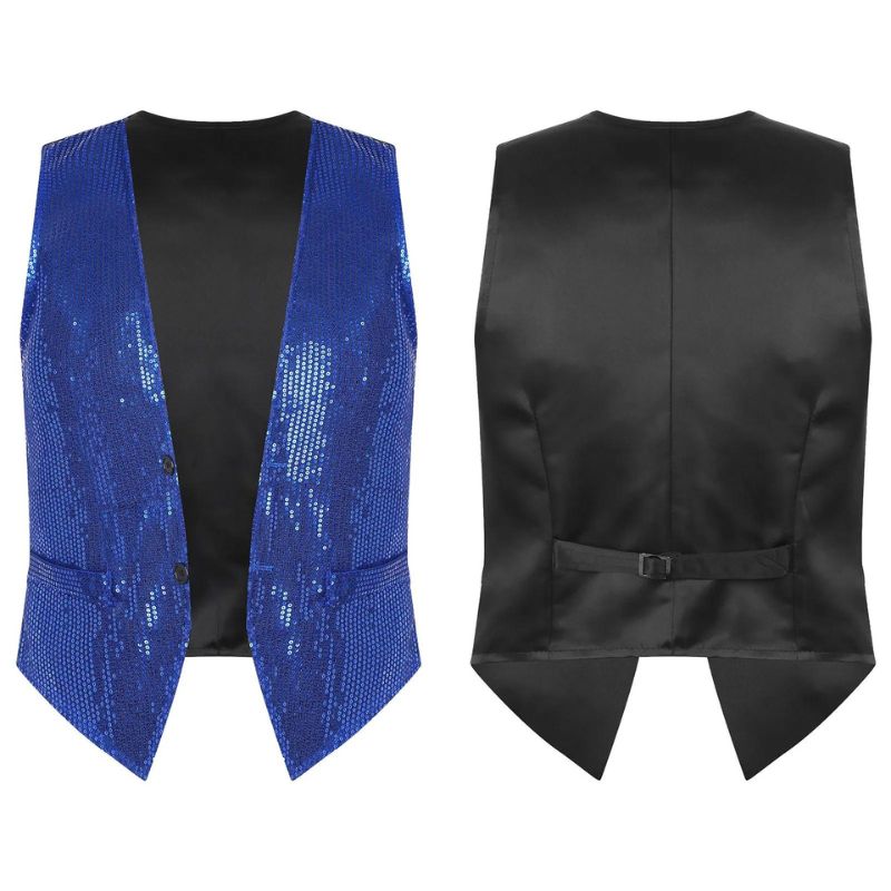 gilet glitter heren