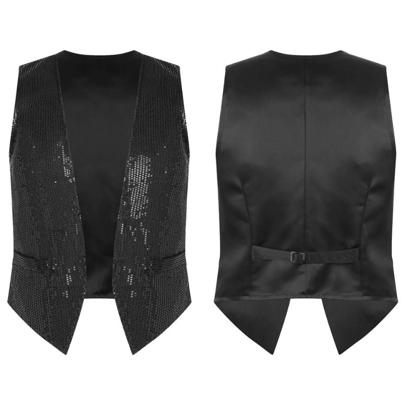 gilet heren glitter