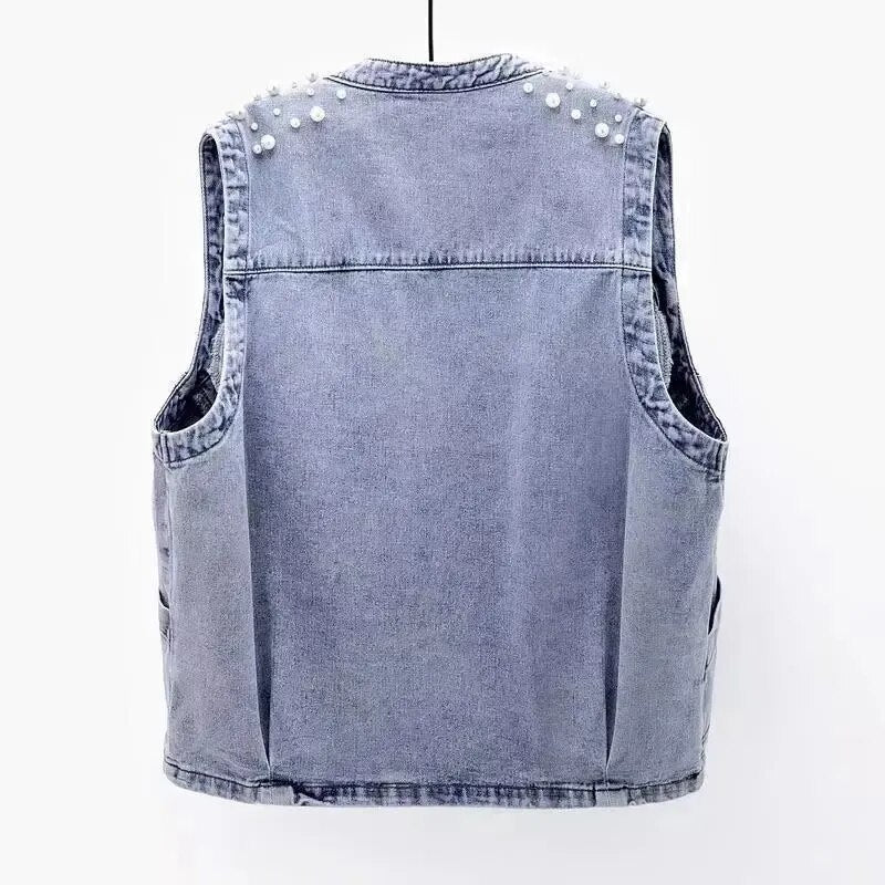 gilet spijkerjas