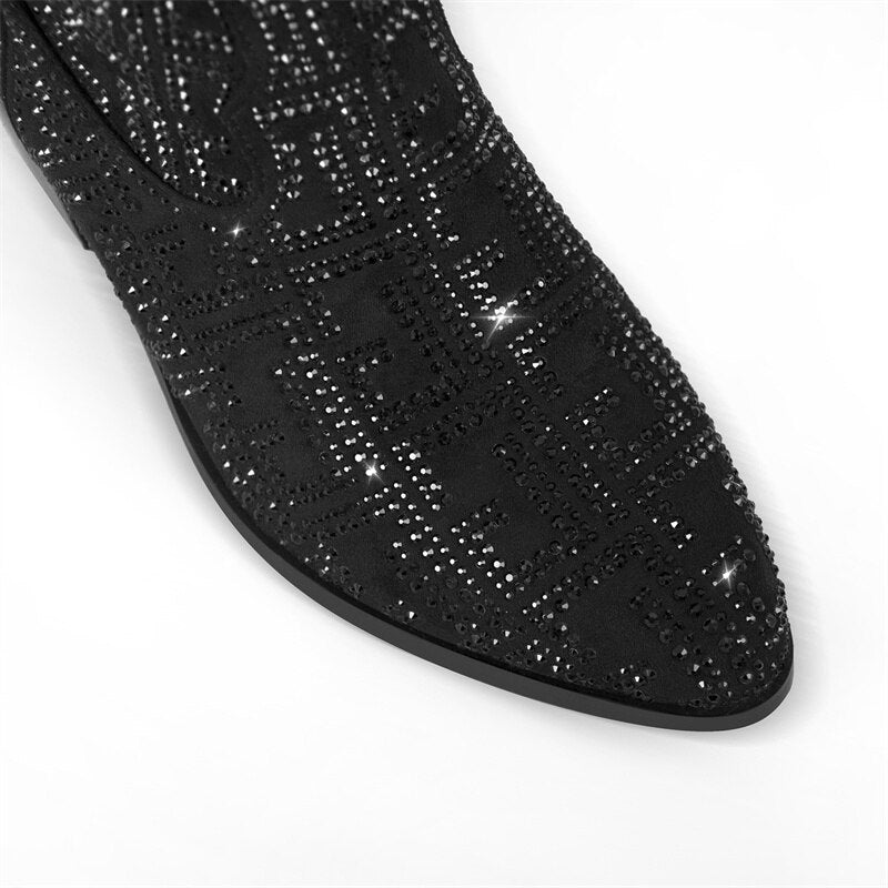 glitter laars dames