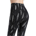 Glitter Legging Zwart