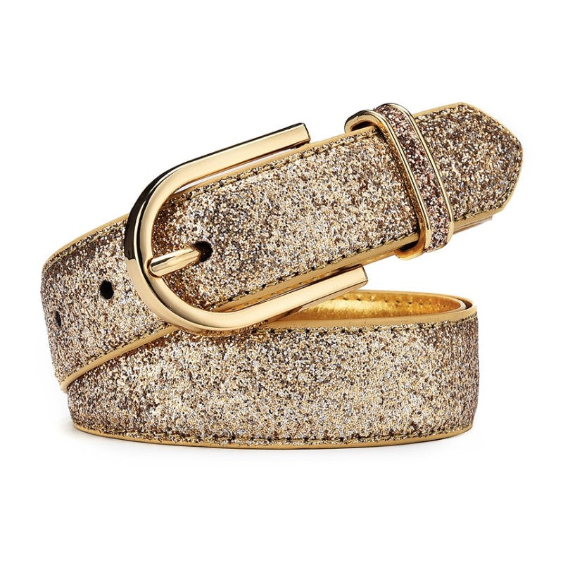 Glitter Riem Goud