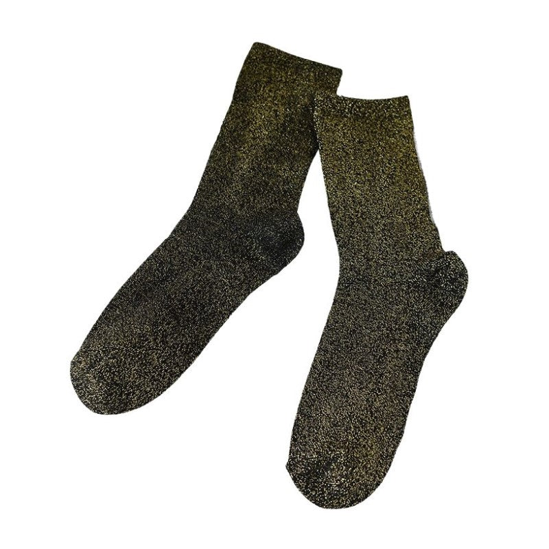Glitter Sokken Dames Zwart