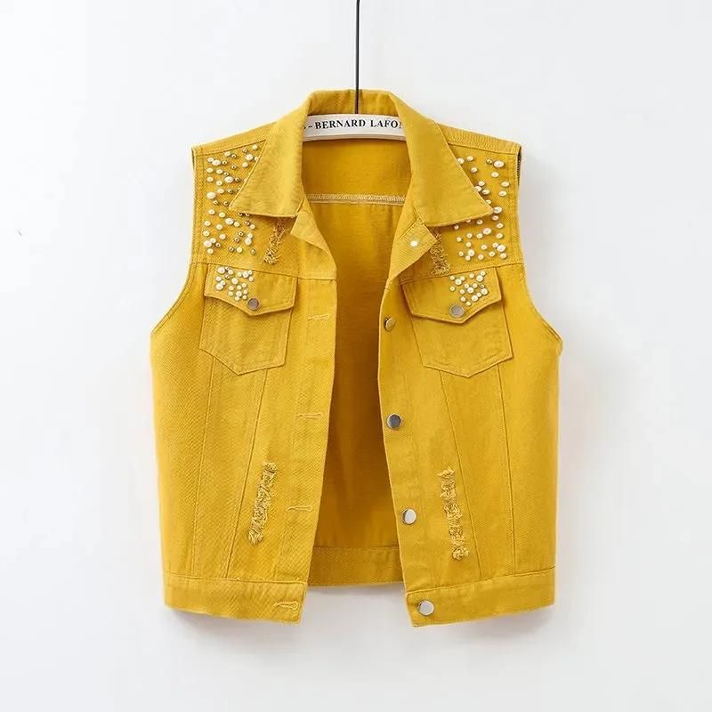  gouden glitter gilet