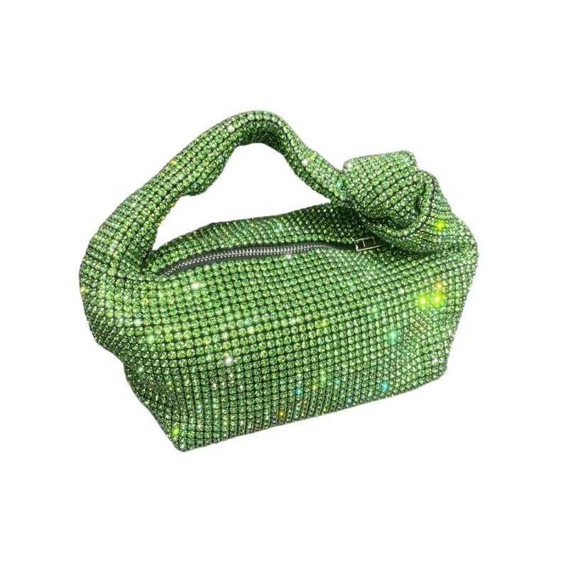 groen glitter tasje