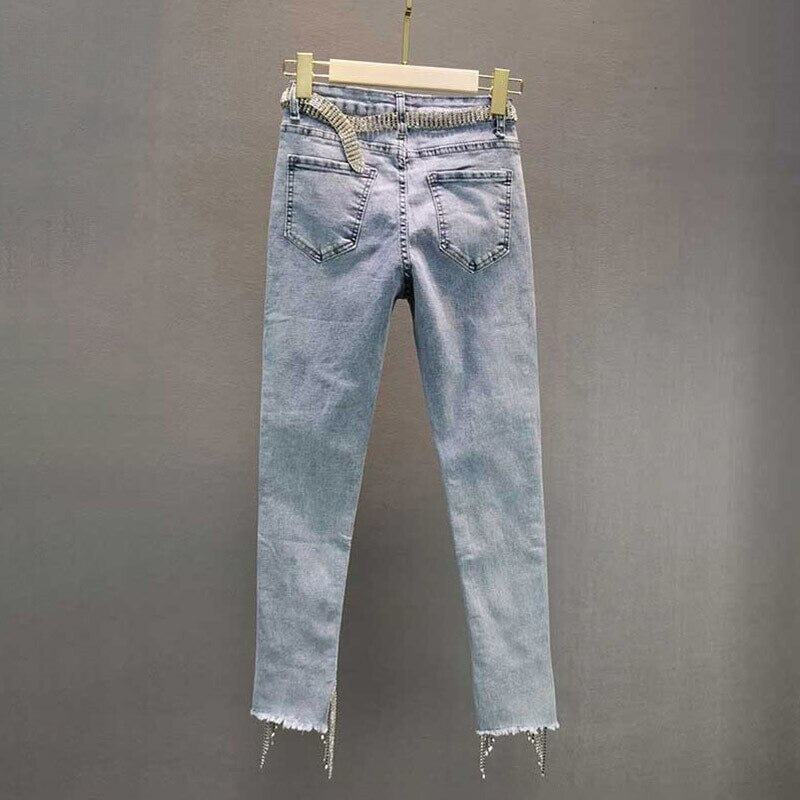 jeans met glitter