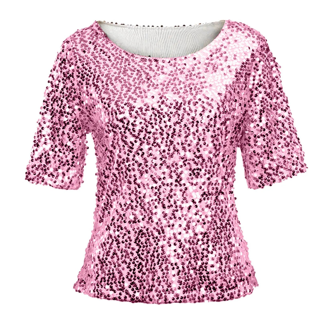 Pink Glitter Shirt