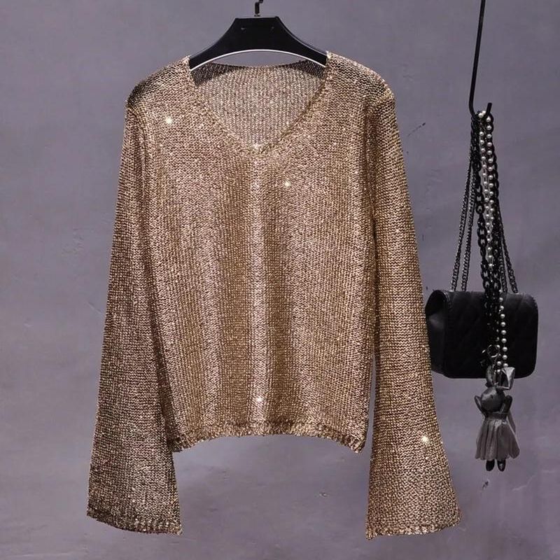 trui goud glitter
