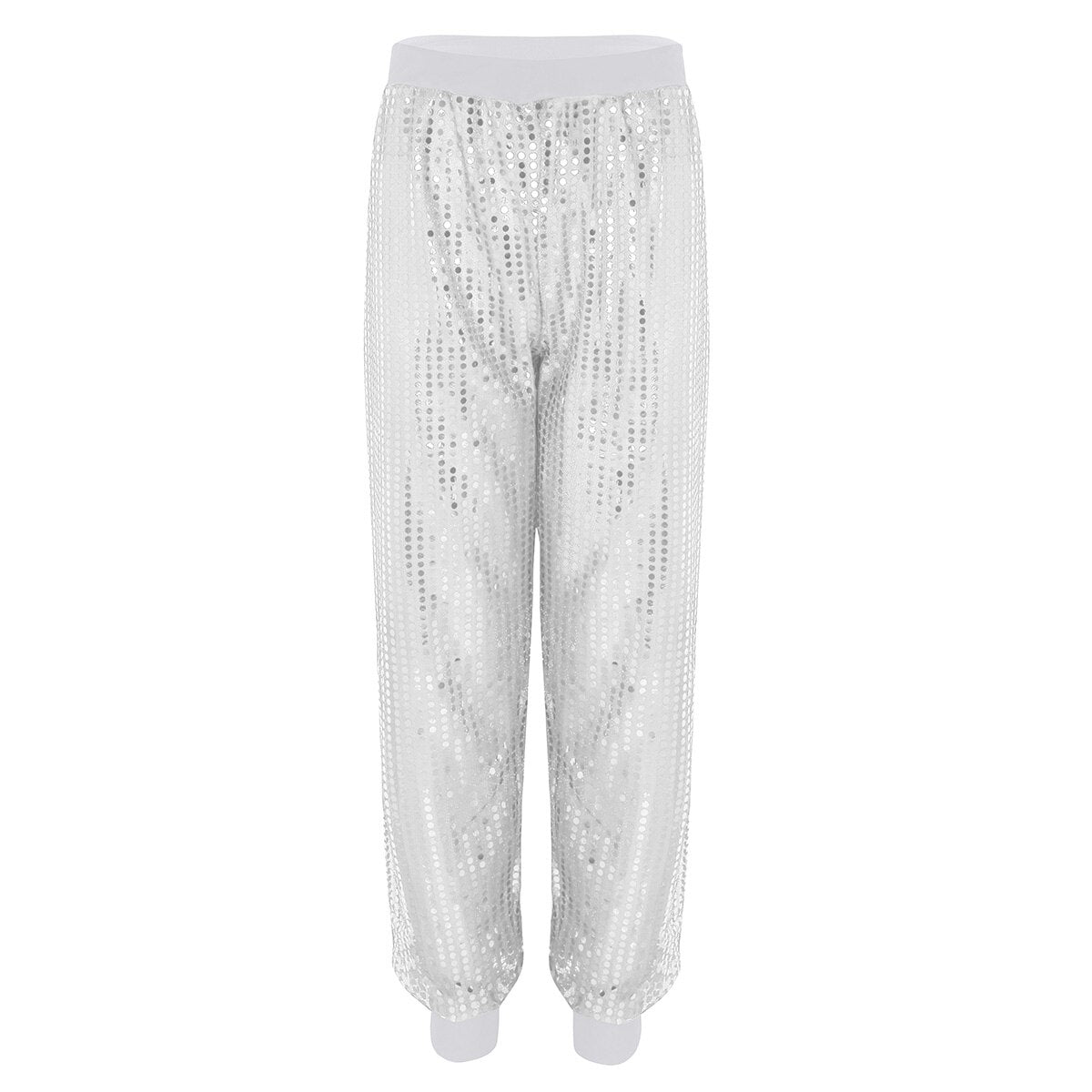 Witte Glitter Legging